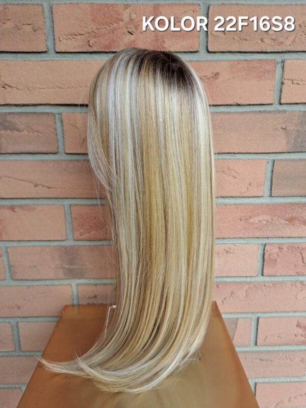 Topper "Pola" baza 15/16 cm Mono Top, długość włosa ok. 55 cm - obrazek 2