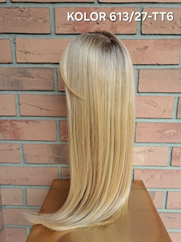 Topper "Pola" baza 15/16 cm Mono Top, długość włosa ok. 55 cm - obrazek 3