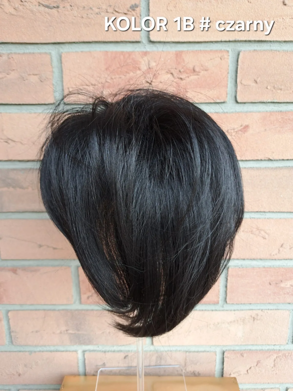 Topper "Syntia", baza 12x15 cm, długość włosa ok. 25 cm - obrazek 17