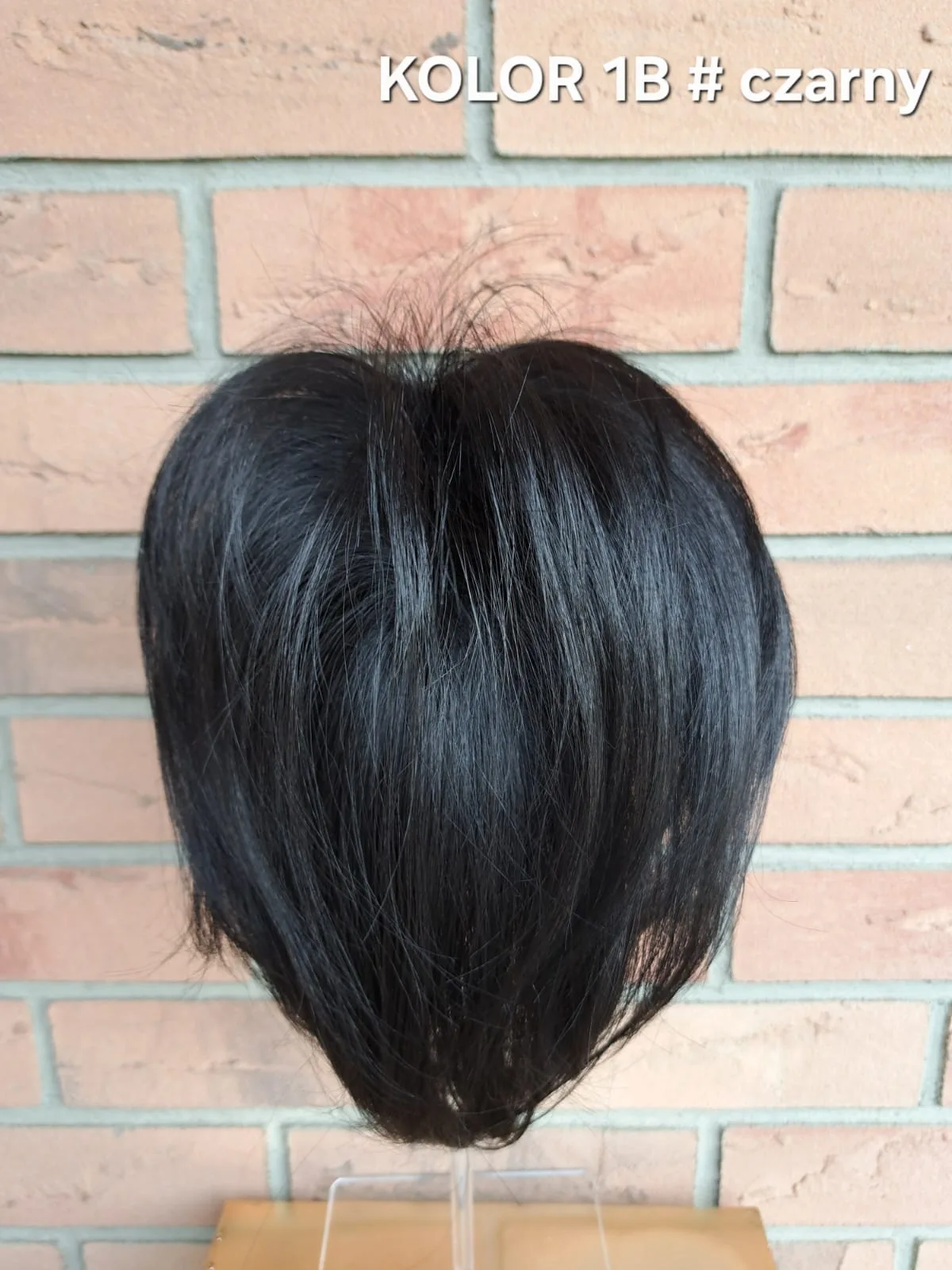 Topper "Syntia", baza 12x15 cm, długość włosa ok. 25 cm - obrazek 18