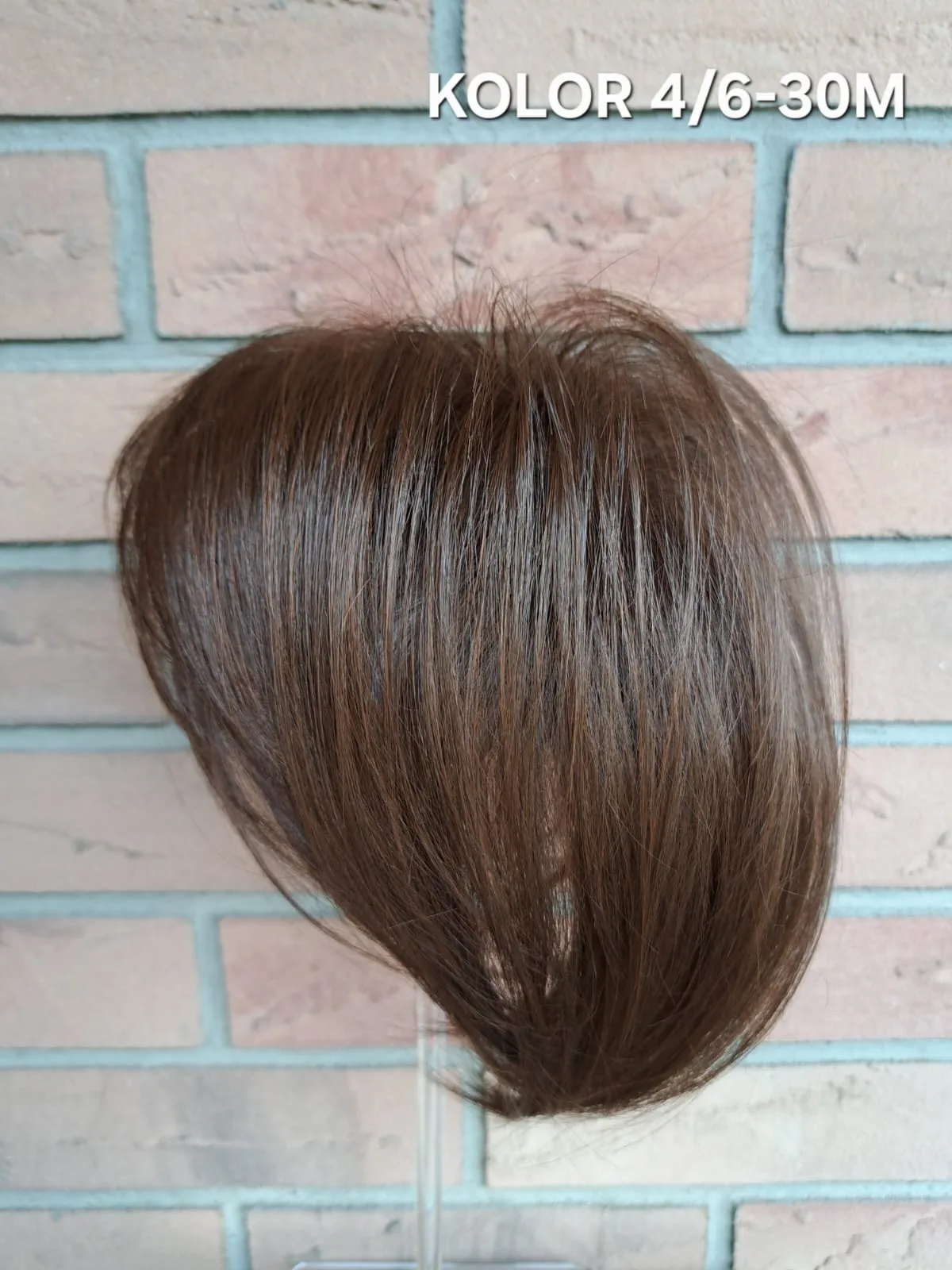 Topper "Syntia", baza 12x15 cm, długość włosa ok. 25 cm - obrazek 23