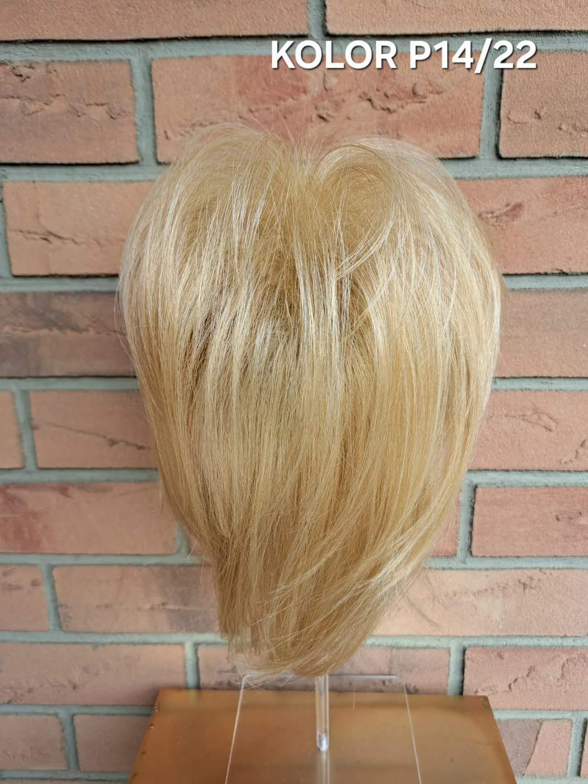 Topper "Syntia", baza 12x15 cm, długość włosa ok. 25 cm - obrazek 33