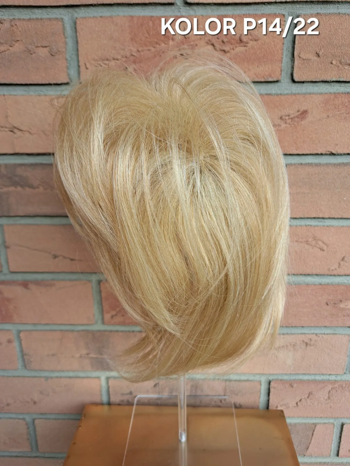 Topper "Syntia", baza 12x15 cm, długość włosa ok. 25 cm - obrazek 34