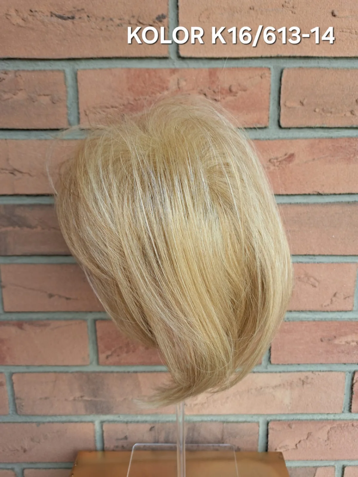 Topper "Syntia", baza 12x15 cm, długość włosa ok. 25 cm - obrazek 39