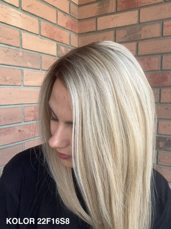 Topper "Sandra" Mono Top 18/19 cm ( długość włosa ok 45 cm) - obrazek 6