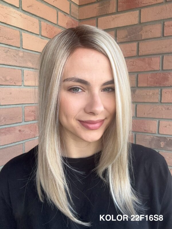 Topper "Sandra" Mono Top 18/19 cm ( długość włosa ok 45 cm) - obrazek 5