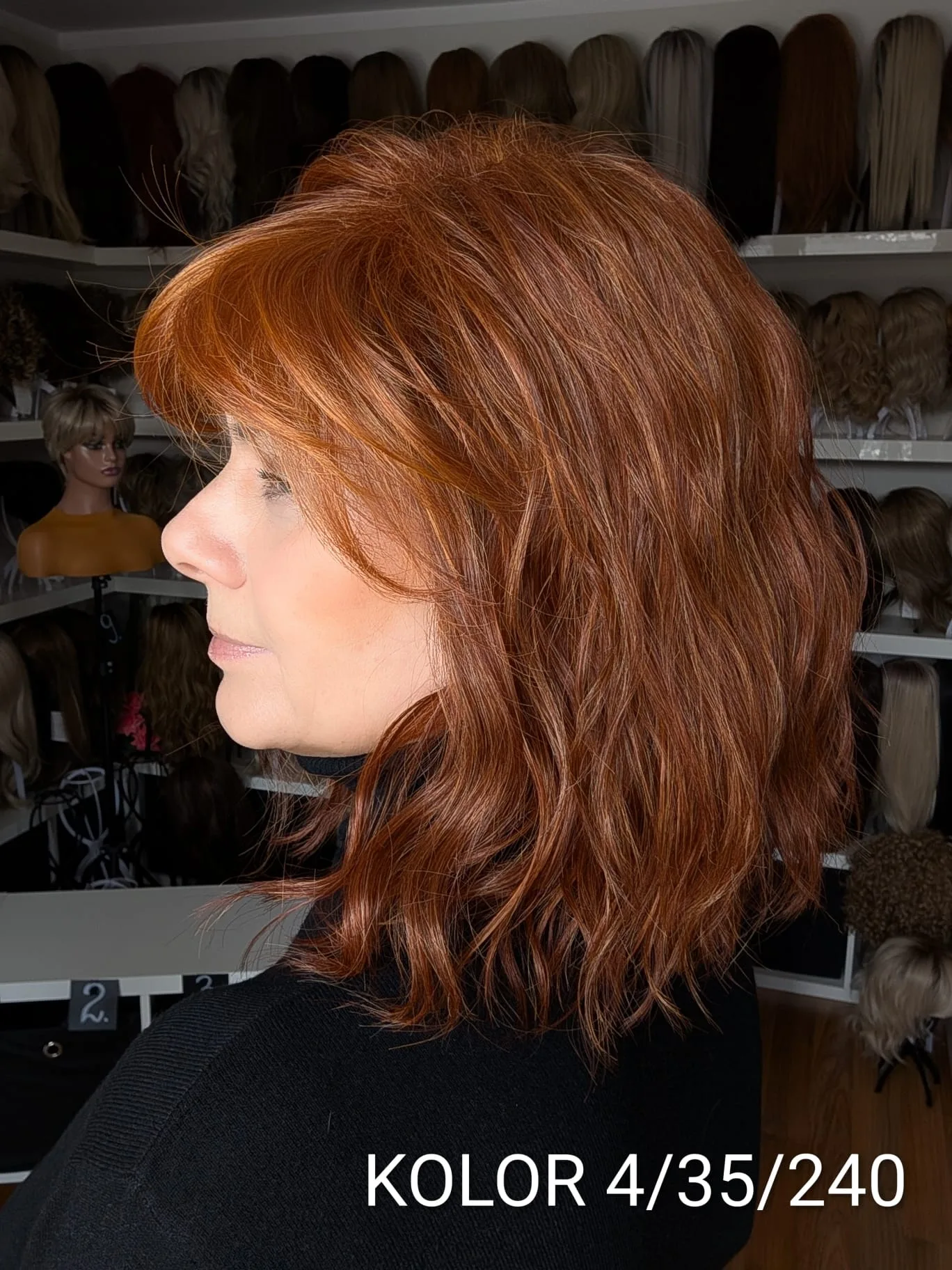 Peruka "Patrycja" dostęna w wielu kolorach - obrazek 34