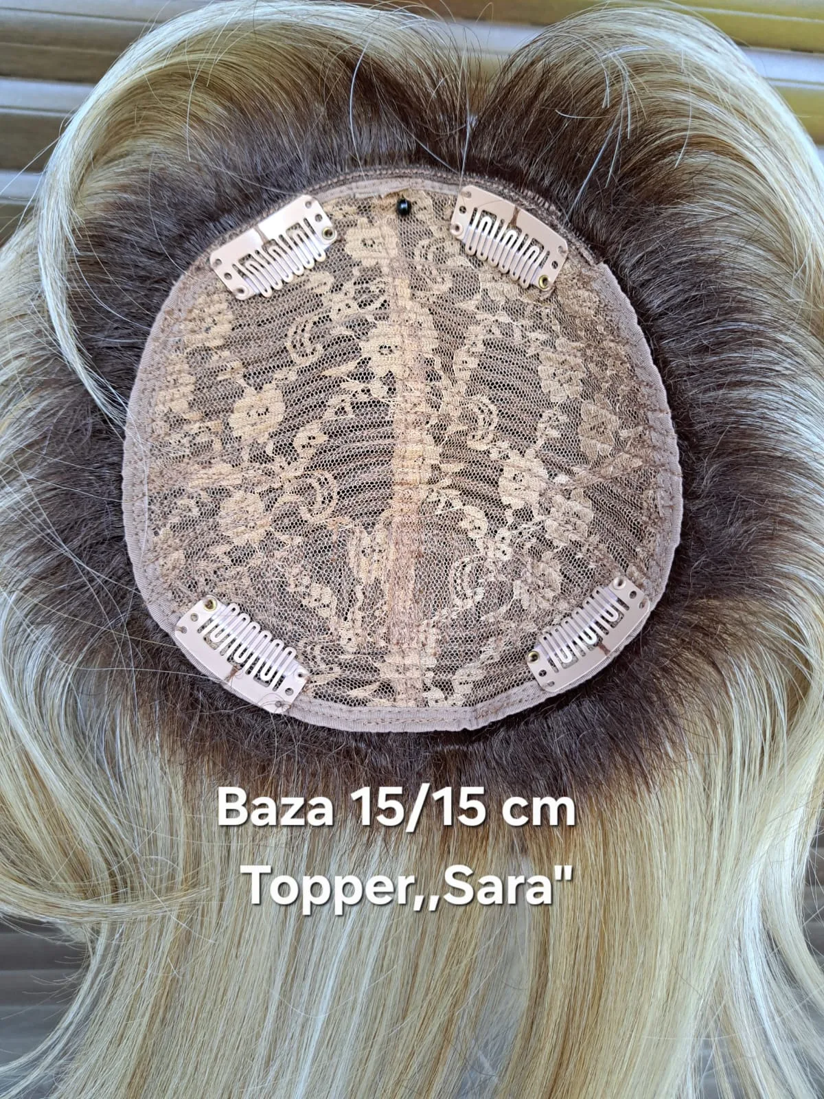 Topper „Sara”, z efektem tapiru, baza 15x15 cm - obrazek 38