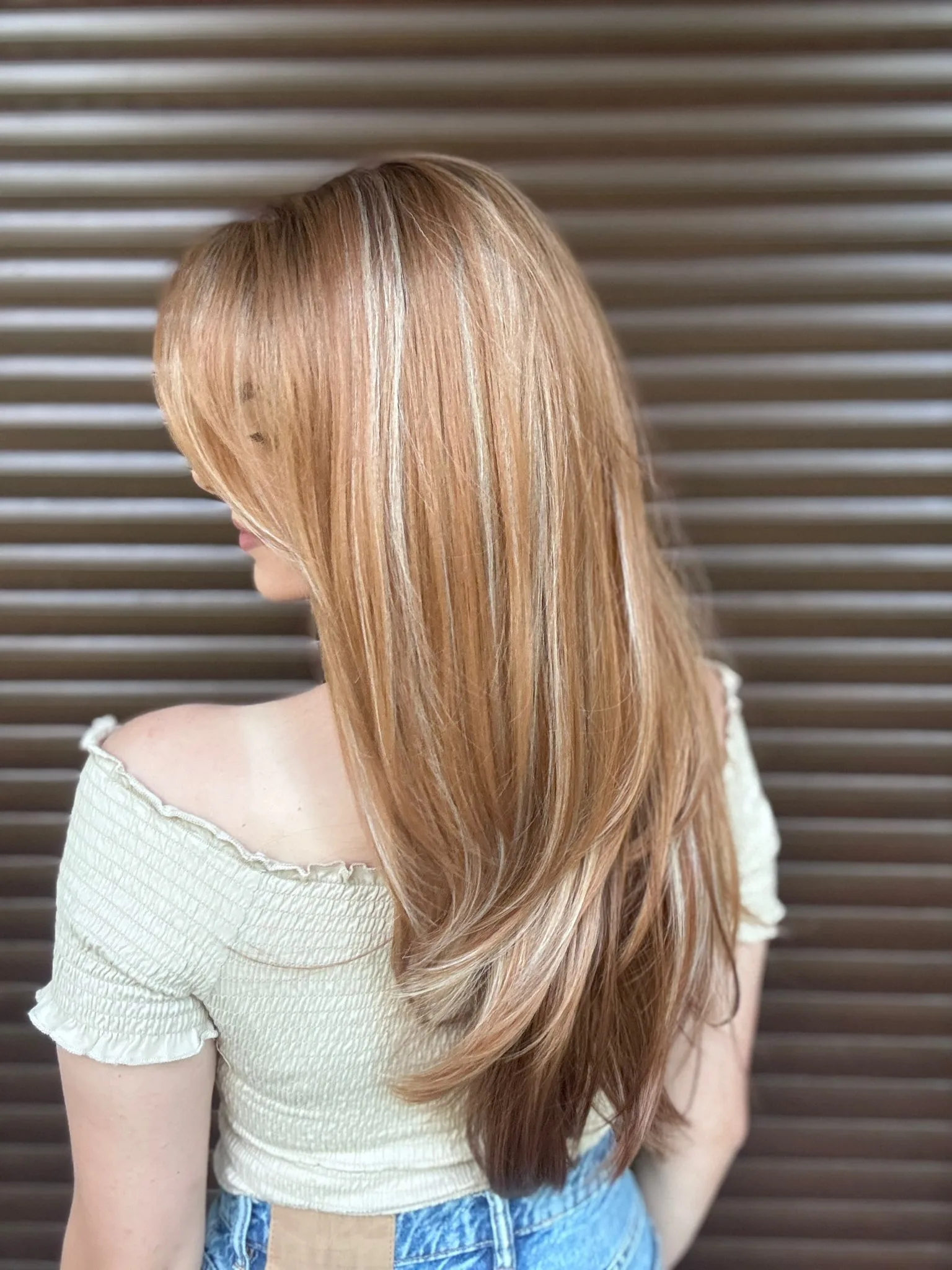 Peruka ,, Żaneta '' lace front 13/6,  ,dł.ok 60 cm - obrazek 5