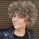 Peruka ,,Szakira” afroloki, włos syntetyczno-termiczny