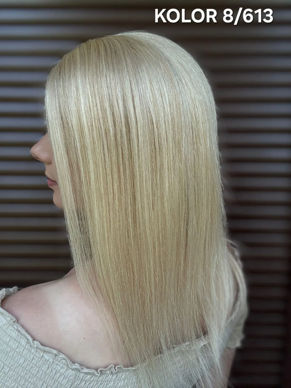 Topper "Camelia" włos naturalny, baza 20/20 cm - obrazek 12