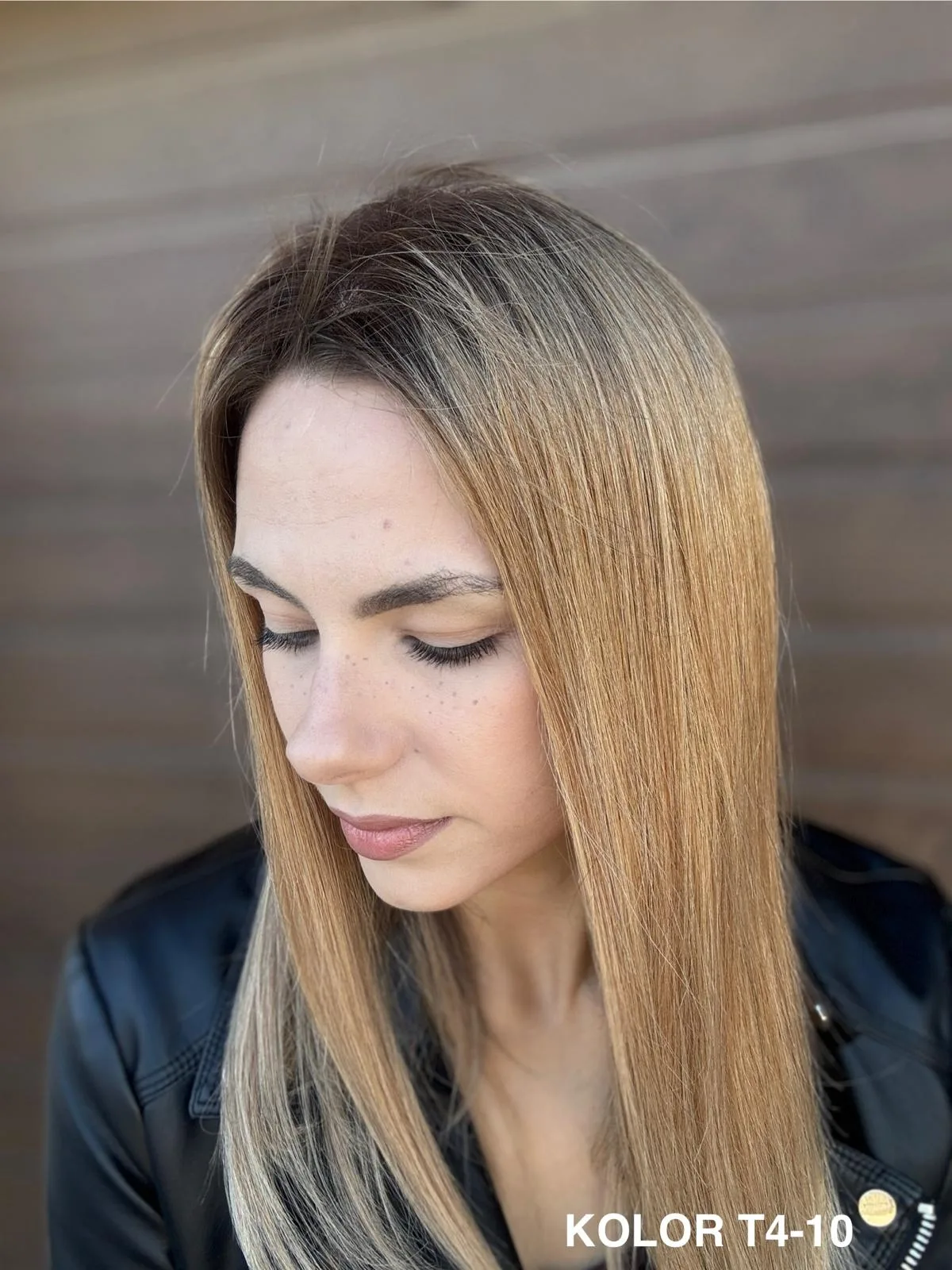 Topper "Camelia" włos naturalny, baza 20/20 cm - obrazek 2