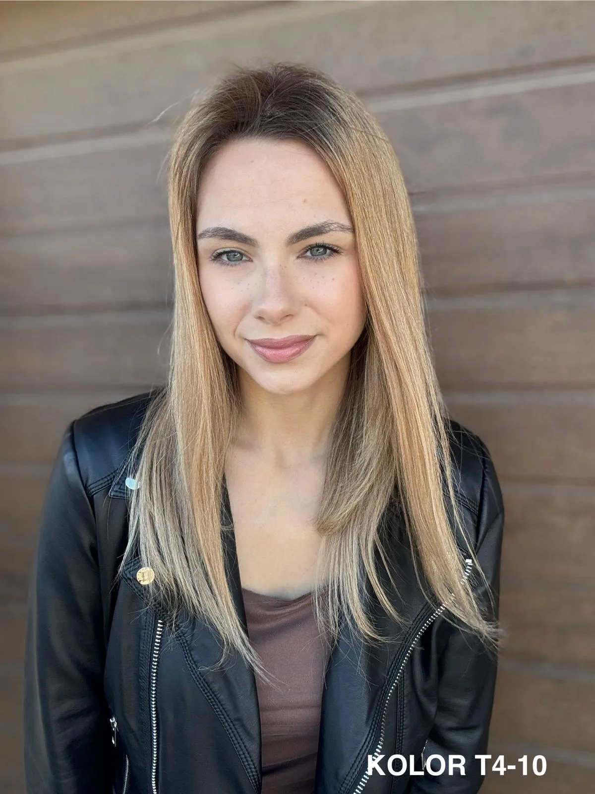 Topper "Camelia" włos naturalny, baza 20/20 cm - obrazek 3