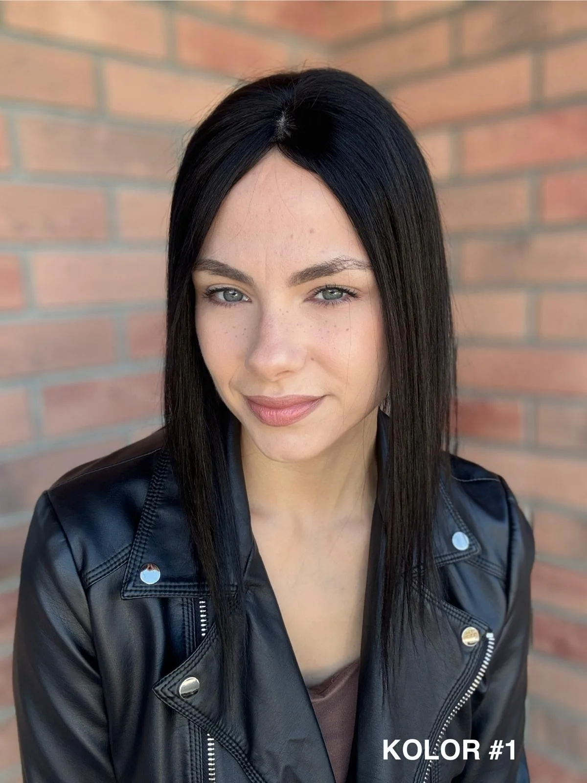 Topper ,,Hawana" włos naturalny, baza 10/12 cm - obrazek 7