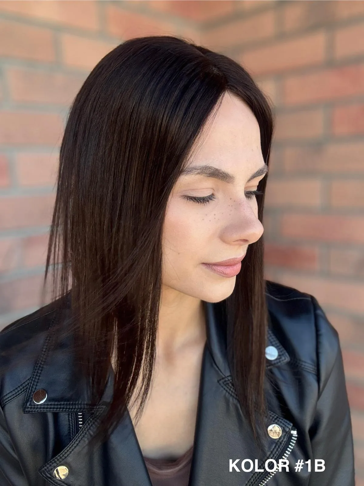 Topper ,,Hawana" włos naturalny, baza 10/12 cm - obrazek 13