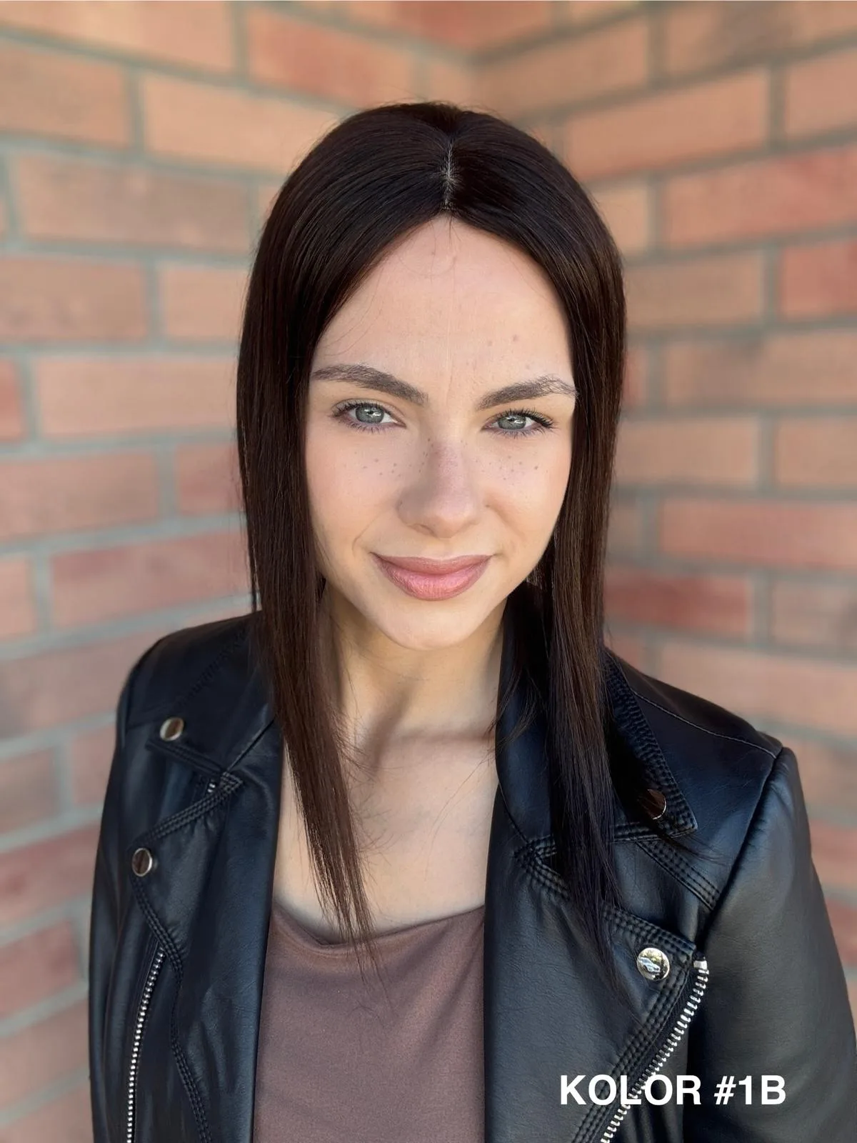 Topper ,,Hawana" włos naturalny, baza 10/12 cm - obrazek 12