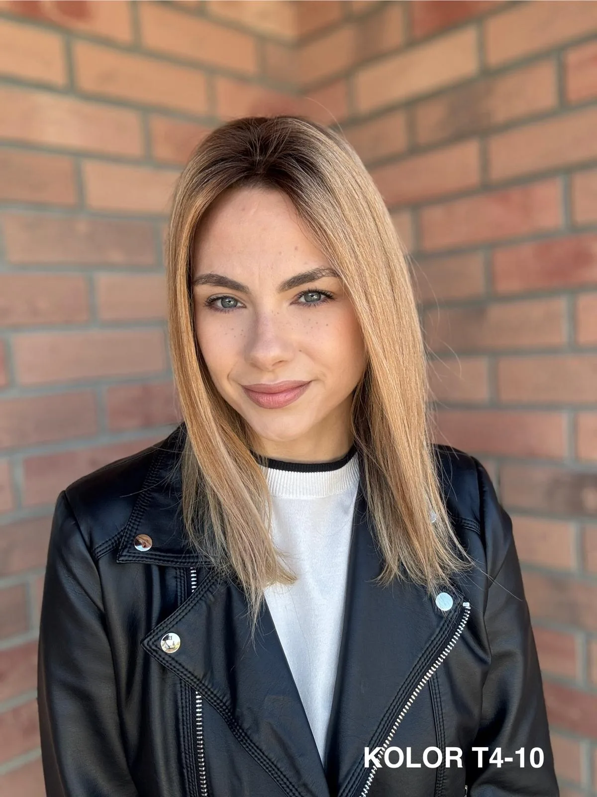 Topper ,,Hawana" włos naturalny, baza 10/12 cm - obrazek 6