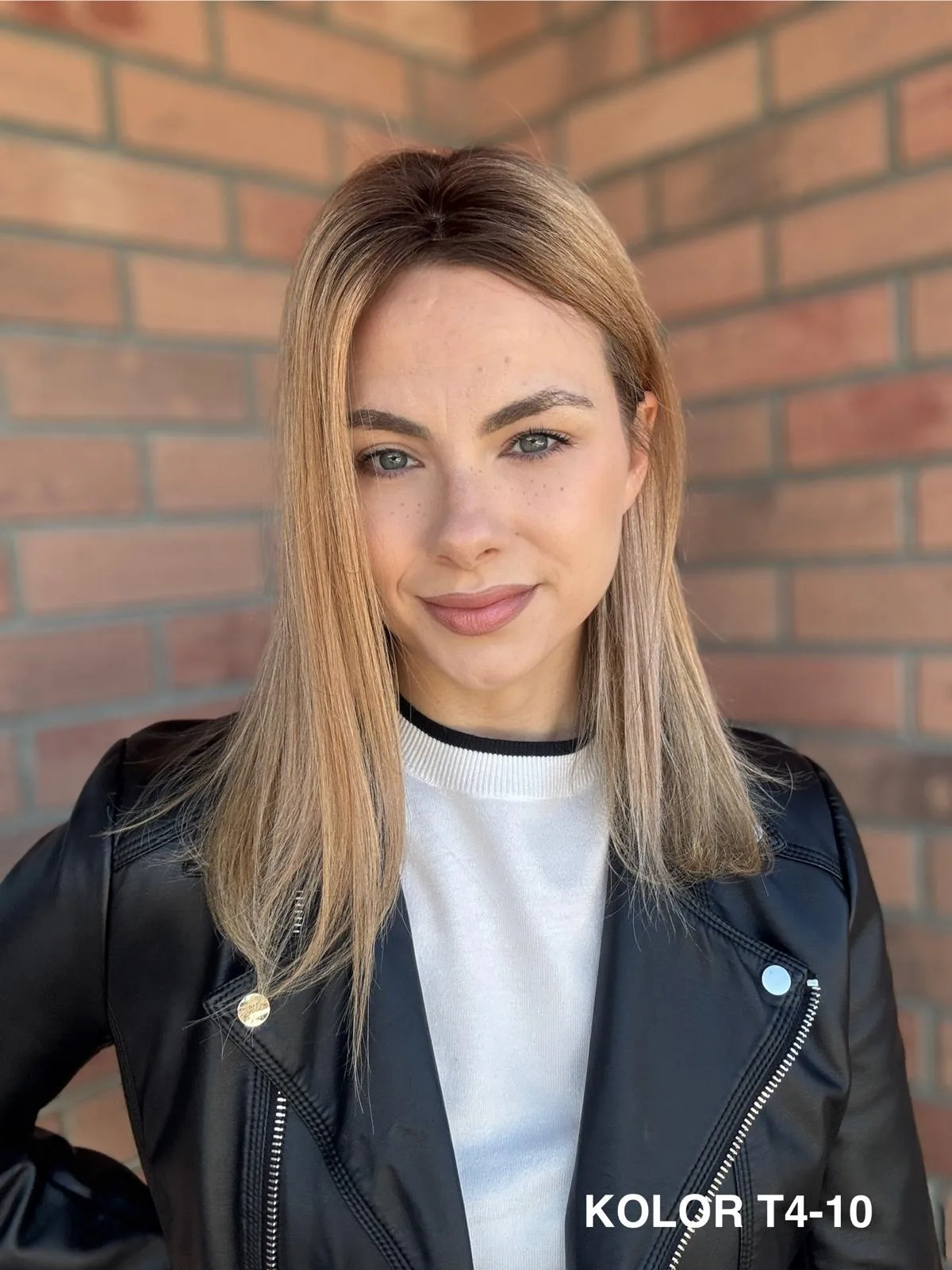 Topper ,,Hawana" włos naturalny, baza 10/12 cm - obrazek 3