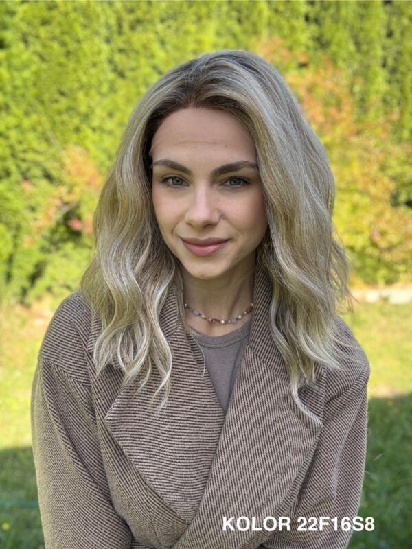 Peruka "Kleo" Lace Front 360 stopni, dostępna w kilku kolorach - obrazek 4