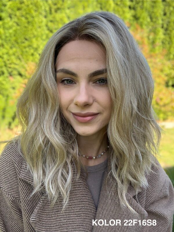 Peruka "Kleo" Lace Front 360 stopni, dostępna w kilku kolorach - obrazek 5