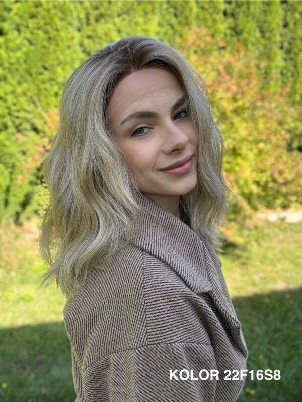 Peruka "Kleo" Lace Front 360 stopni, dostępna w kilku kolorach - obrazek 7
