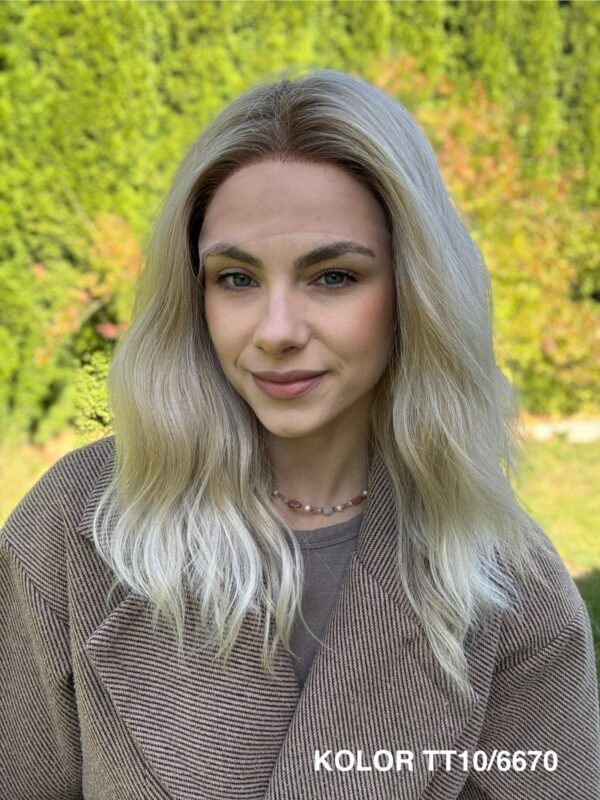 Peruka "Kleo" Lace Front 360 stopni, dostępna w kilku kolorach - obrazek 8