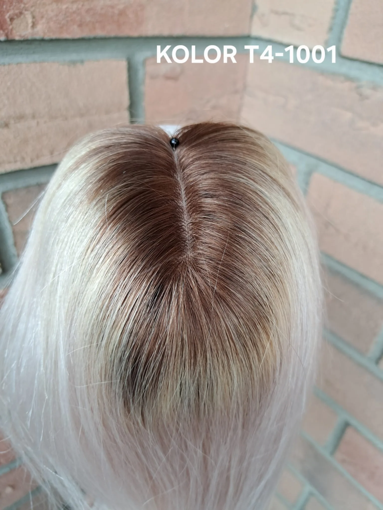 Topper "Lili" włos naturalny, baza 7/13 cm - obrazek 11