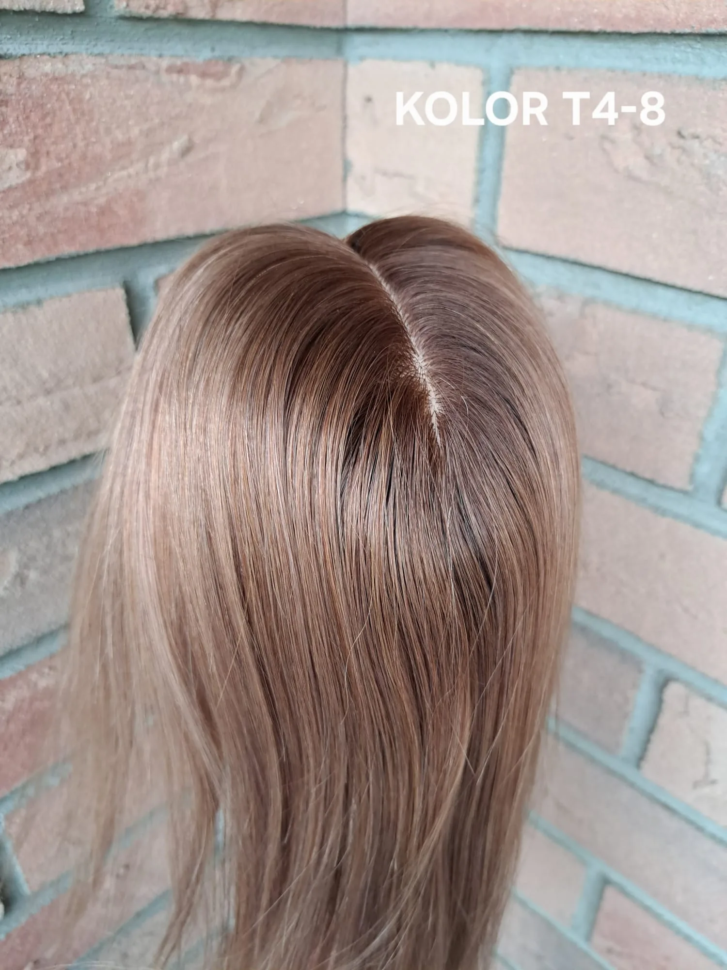 Topper "Lili" włos naturalny, baza 7/13 cm - obrazek 15