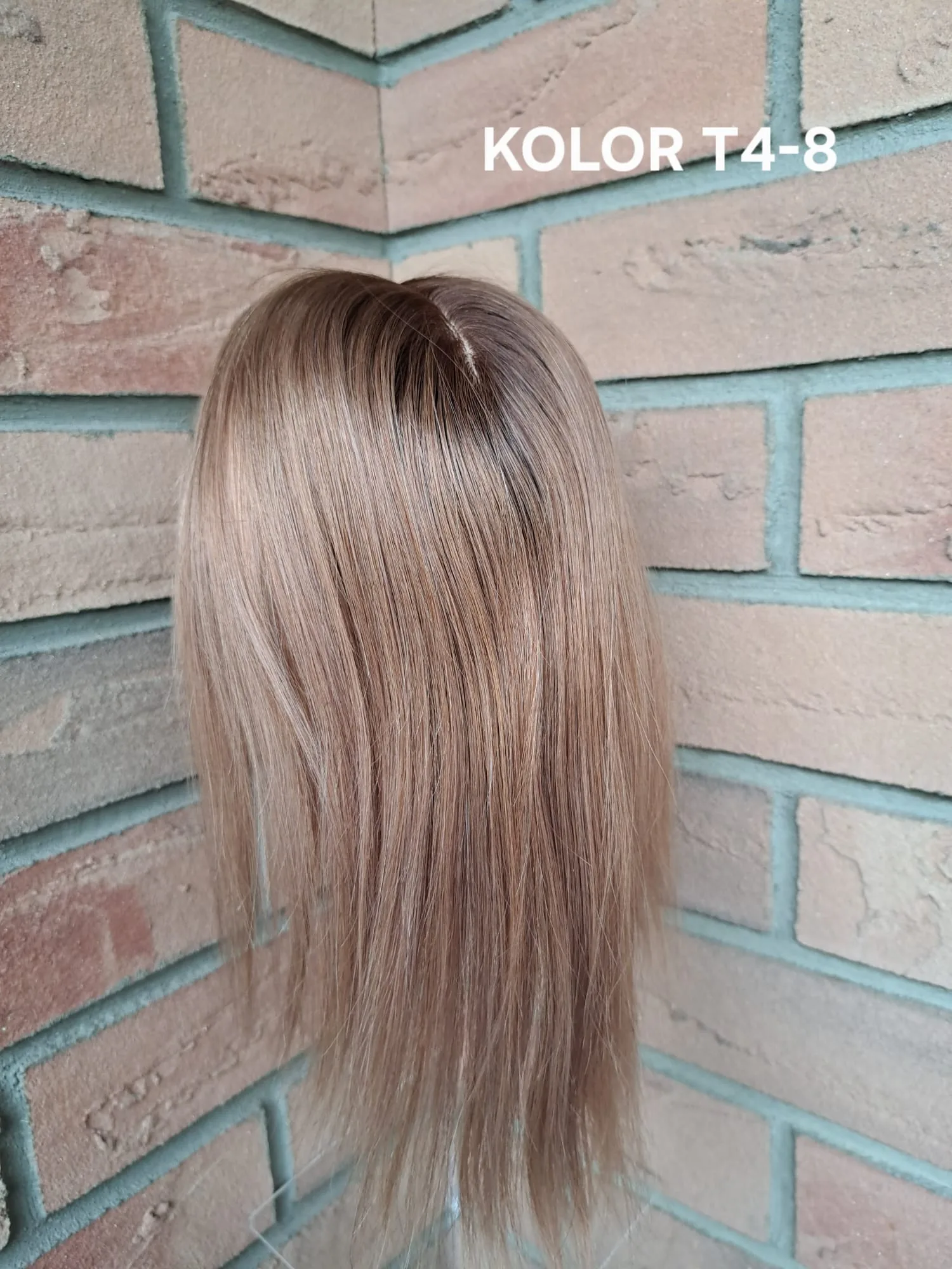 Topper "Lili" włos naturalny, baza 7/13 cm - obrazek 14