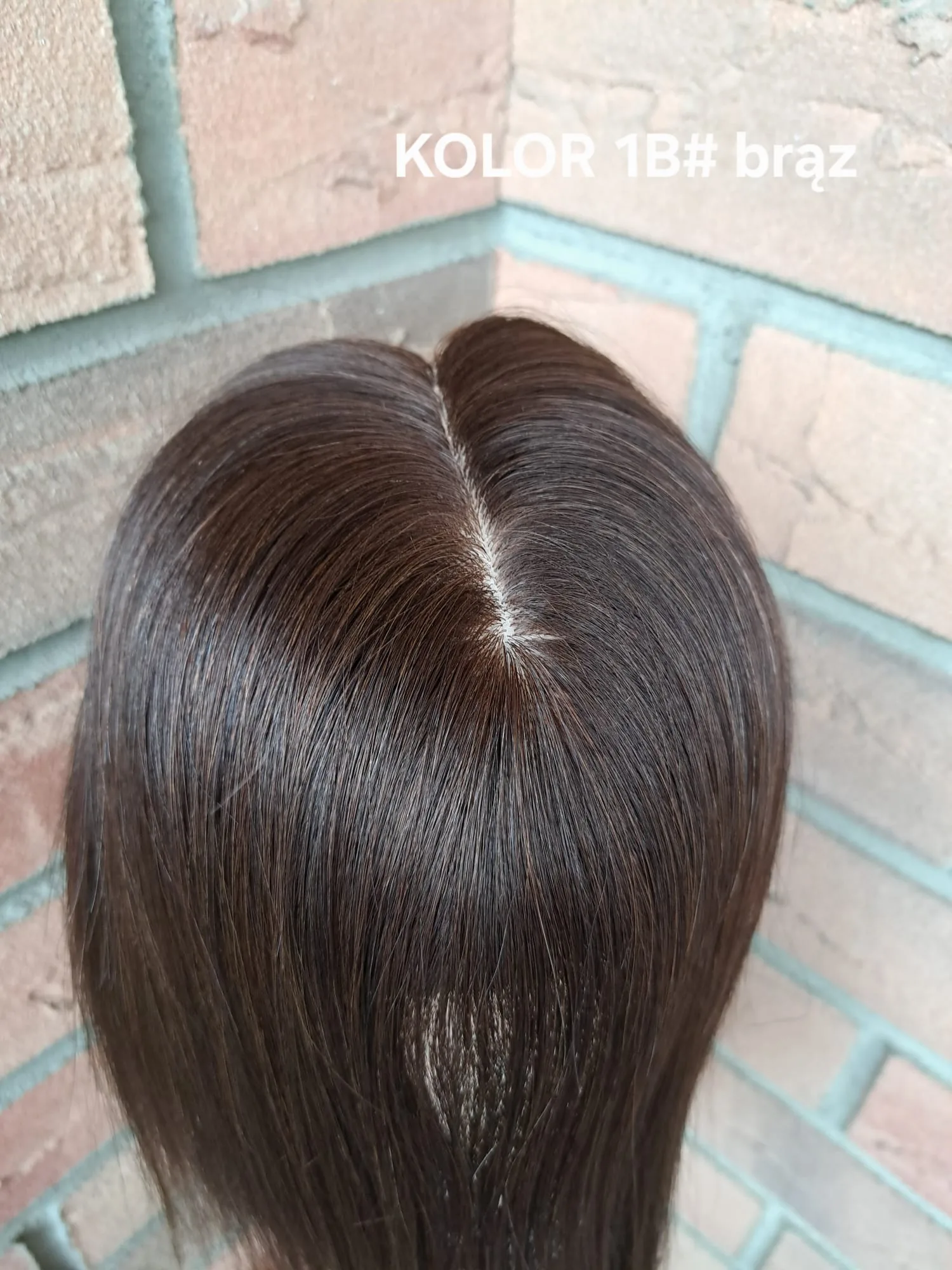 Topper "Lili" włos naturalny, baza 7/13 cm - obrazek 17