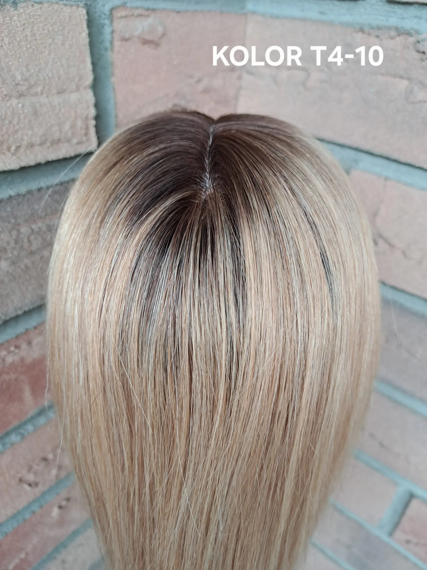 Topper "Lili" włos naturalny, baza 7/13 cm - obrazek 19