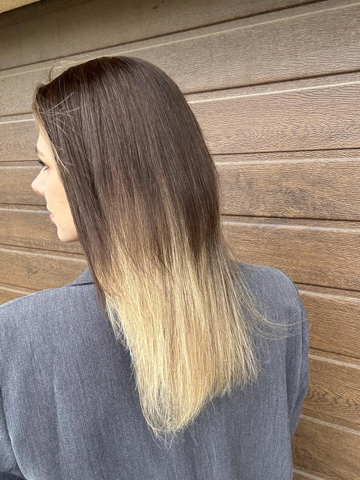 Topper "Lili" włos naturalny, baza 7/13 cm - obrazek 4