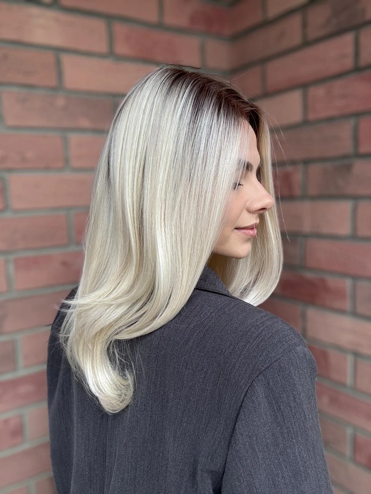 Peruka "Lena" Mono Top - obrazek 3