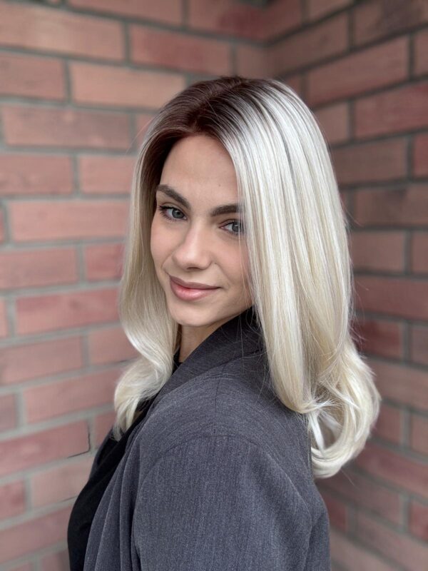 Peruka "Lena" Mono Top - obrazek 4