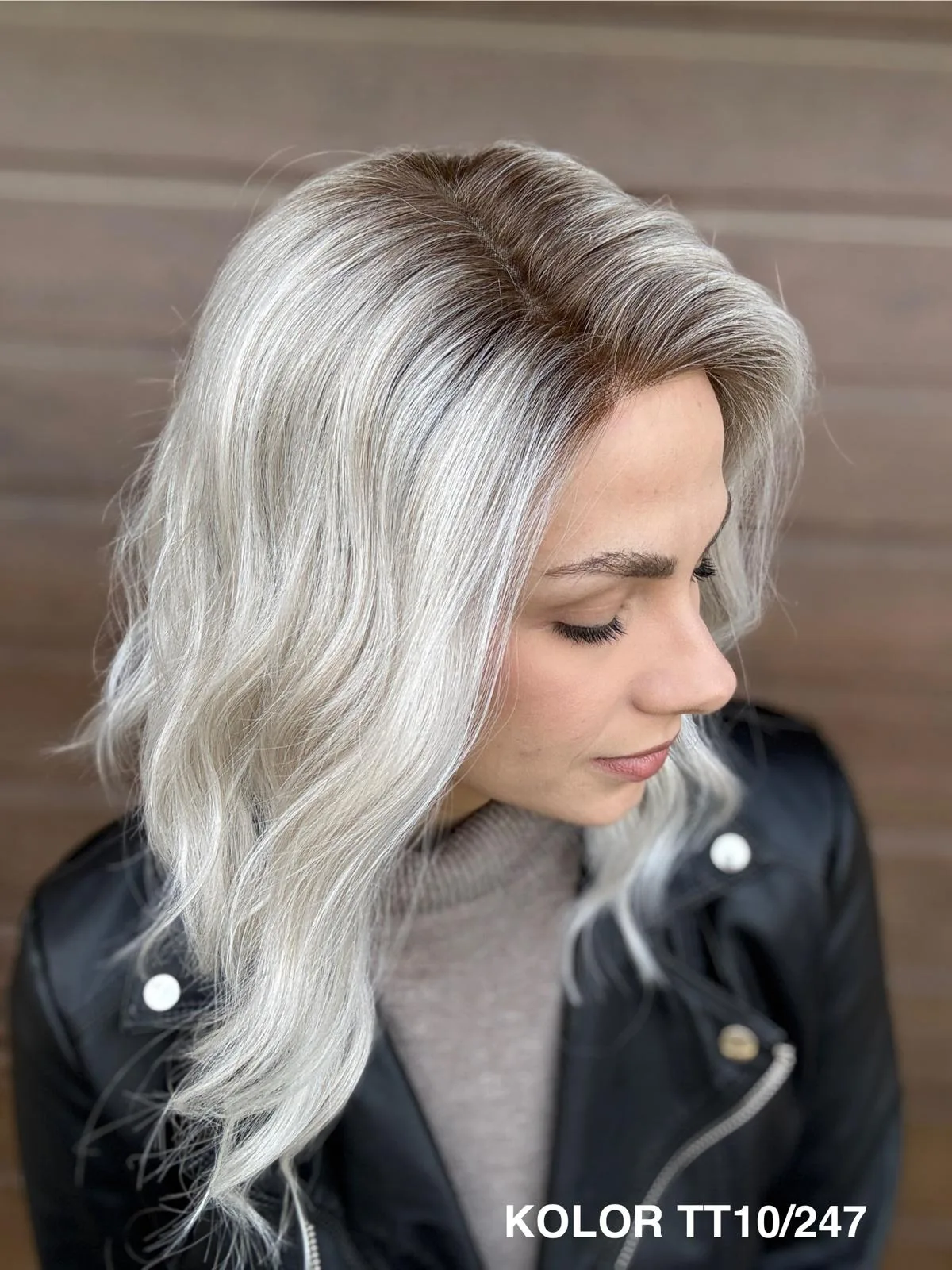 Peruka "Lorena" Mono Top, dostępna w wielu kolorach - obrazek 22