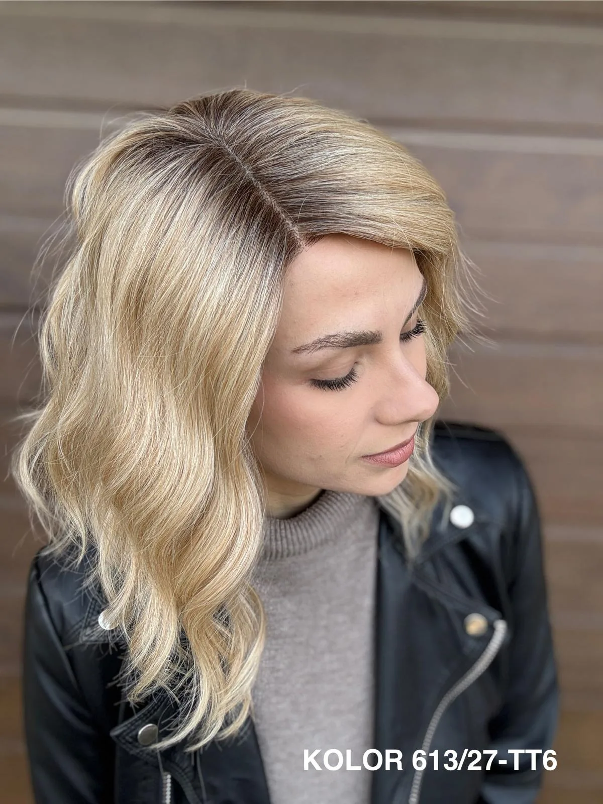 Peruka "Lorena" Mono Top, dostępna w wielu kolorach - obrazek 28