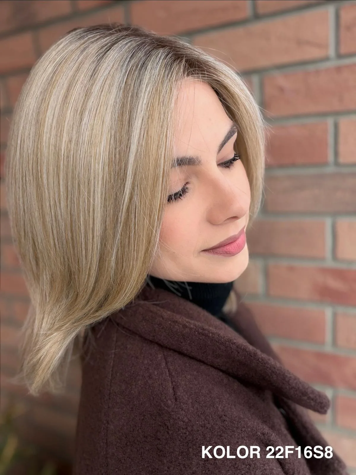 Peruka "Monika" Mono Top, dostępna w kilku kolorach - obrazek 7