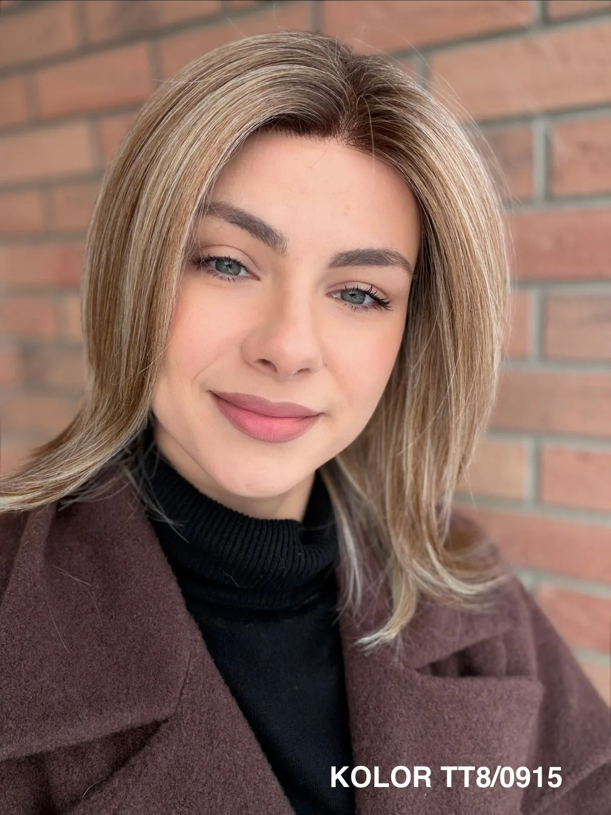 Peruka "Monika" Mono Top, dostępna w kilku kolorach - obrazek 10