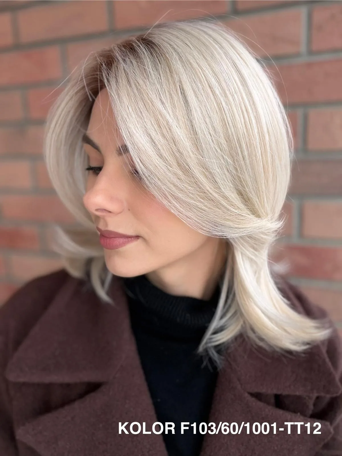 Peruka "Monika" Mono Top, dostępna w kilku kolorach - obrazek 29