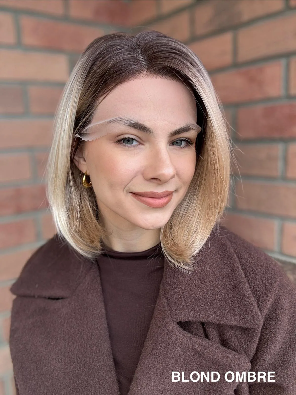 Peruka "Pola" Lace front 13*6 blond/brąz - obrazek 5