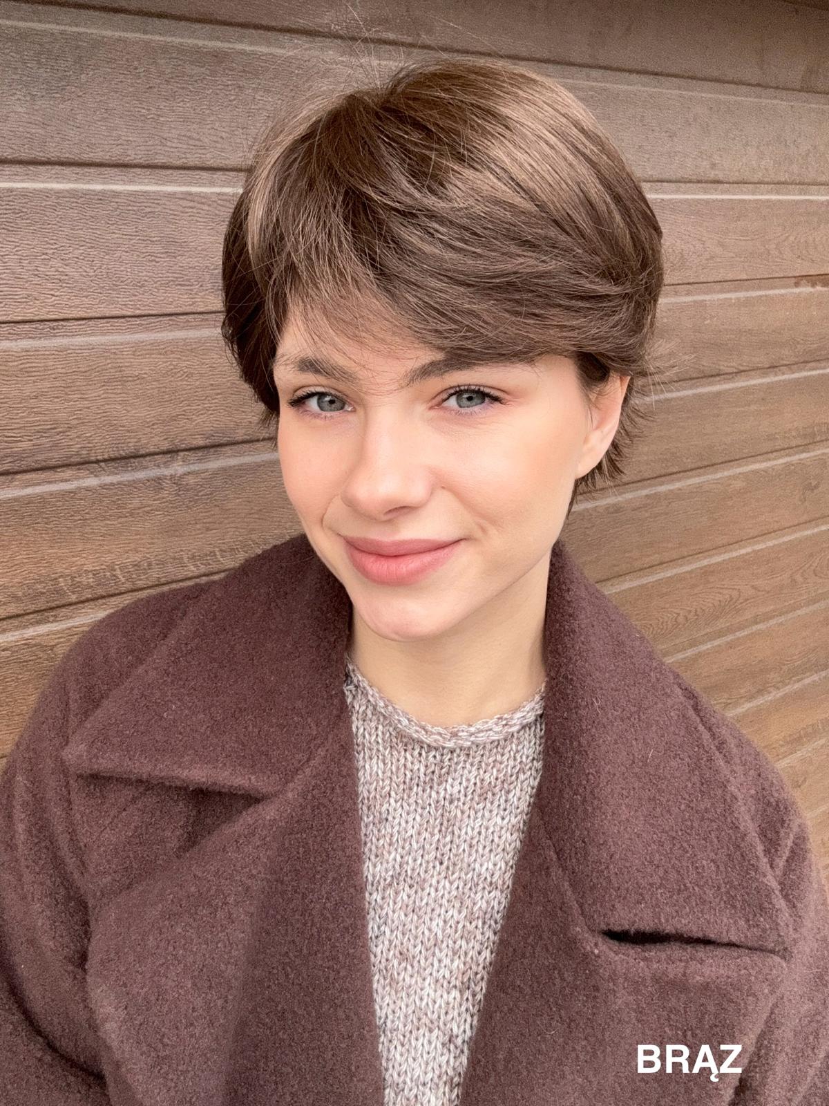 Peruka "Krystyna" Mono Top - obrazek 4