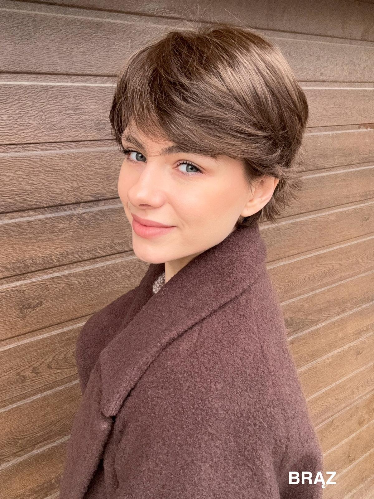 Peruka "Krystyna" Mono Top - obrazek 5