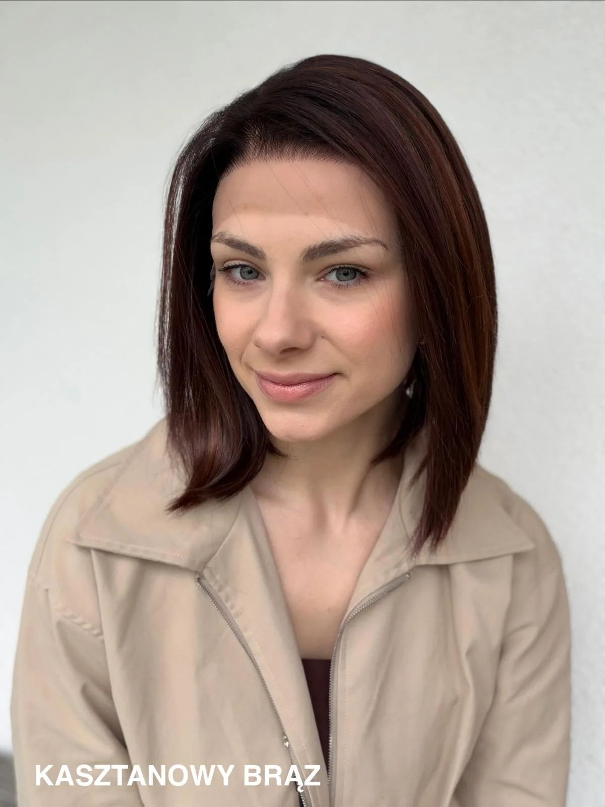 Peruka "Pola" Lace front 13*6 blond/brąz - obrazek 6