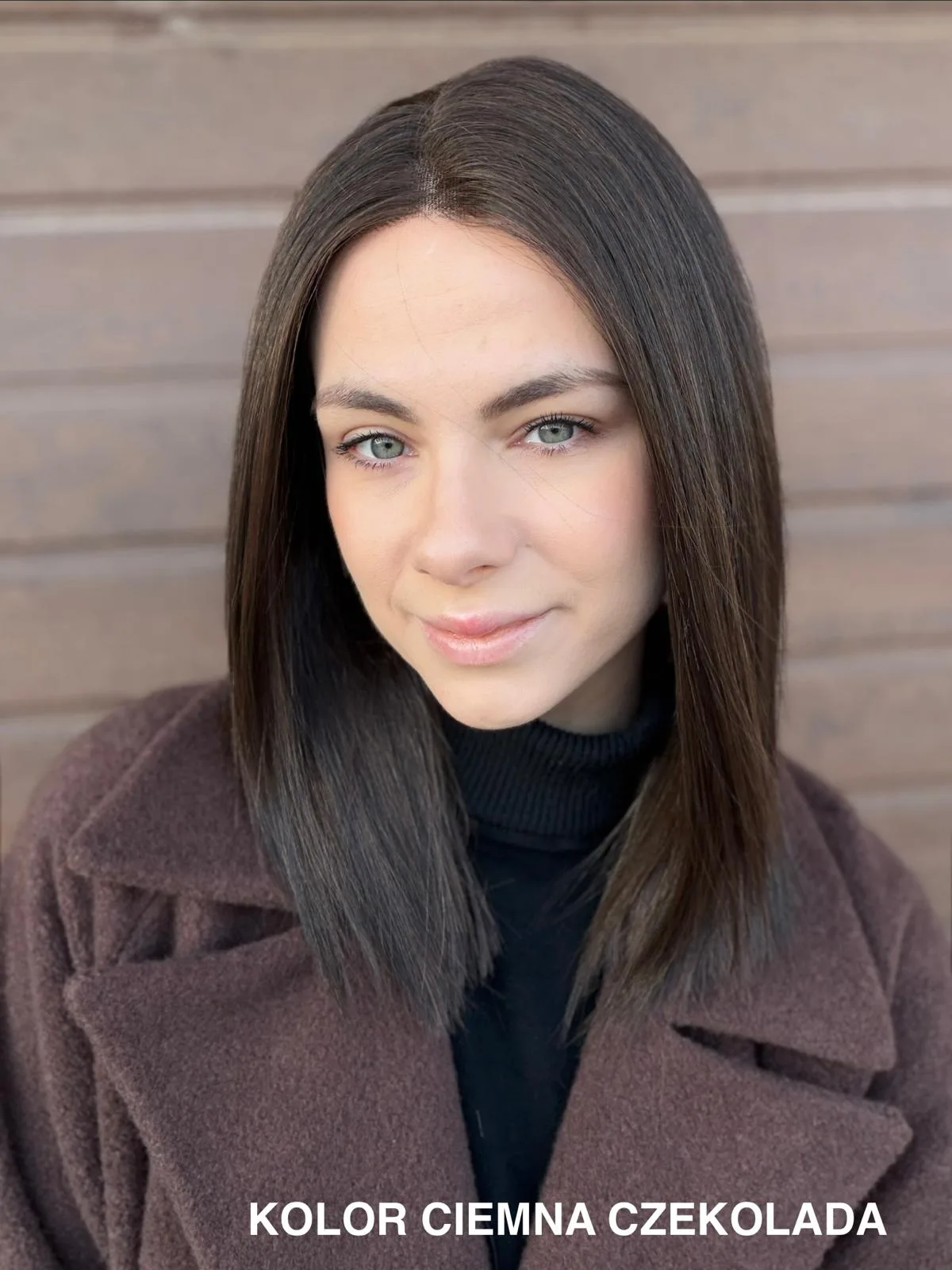 Peruka "Justyna" Mono top, dostępna w kilku kolorach - obrazek 3