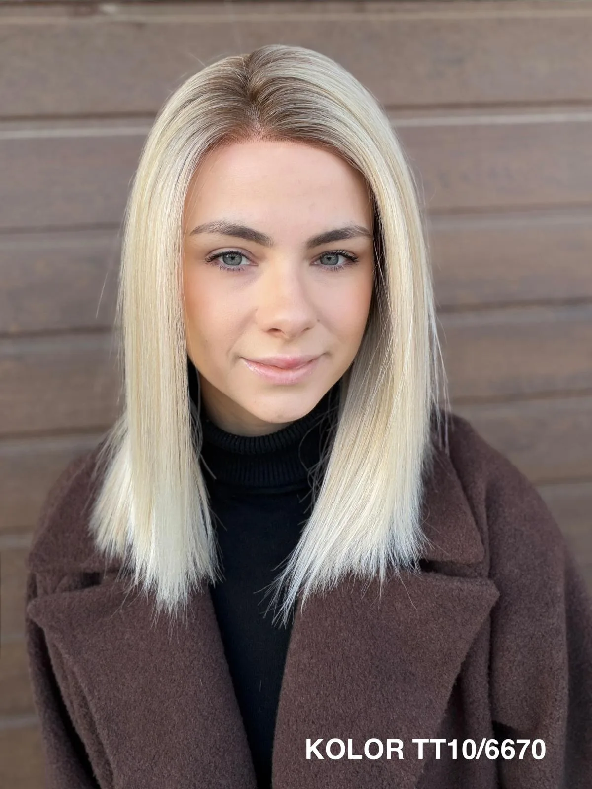 Peruka "Justyna" Mono top, dostępna w kilku kolorach - obrazek 19