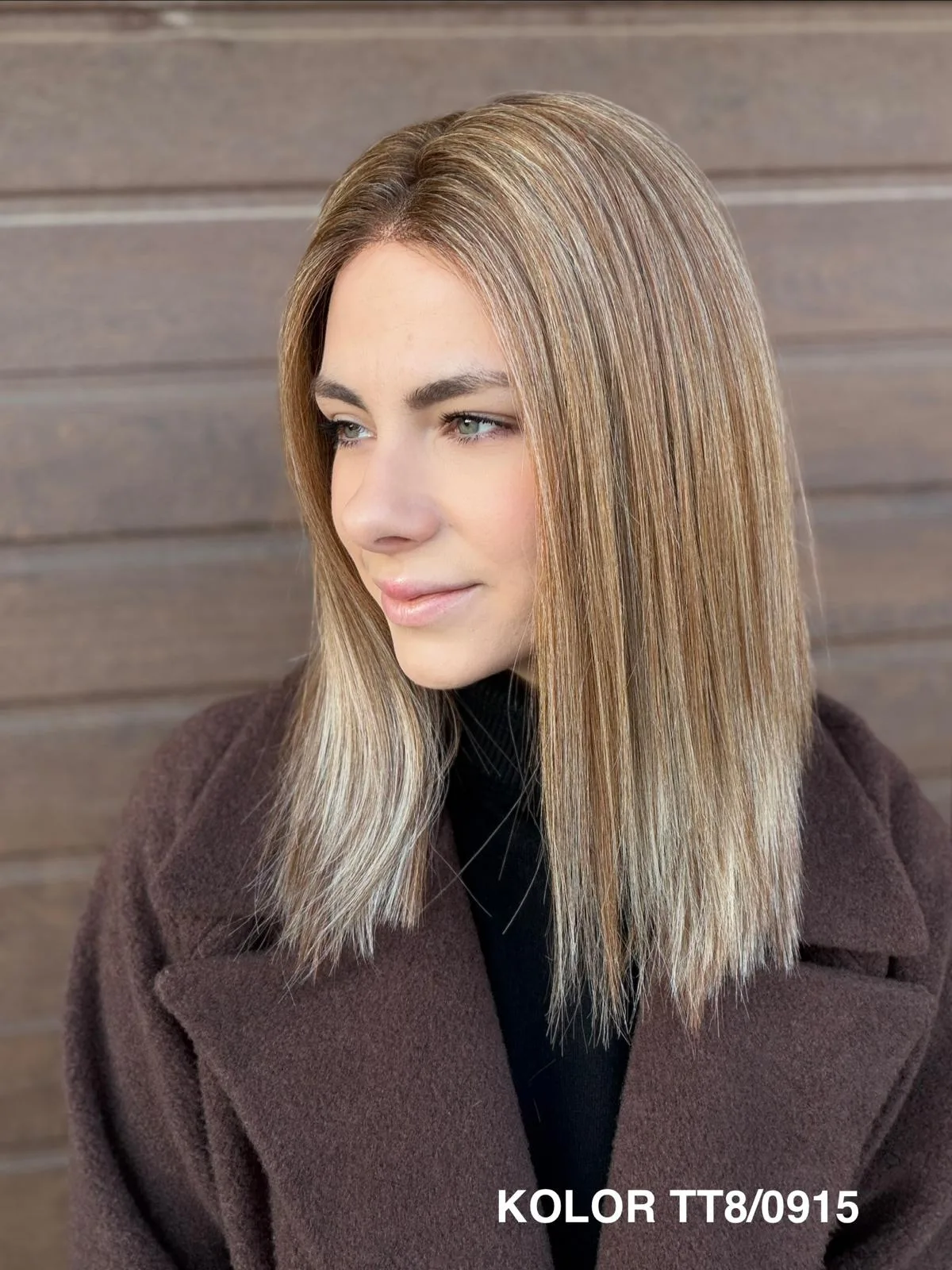 Peruka "Justyna" Mono top, dostępna w kilku kolorach - obrazek 10