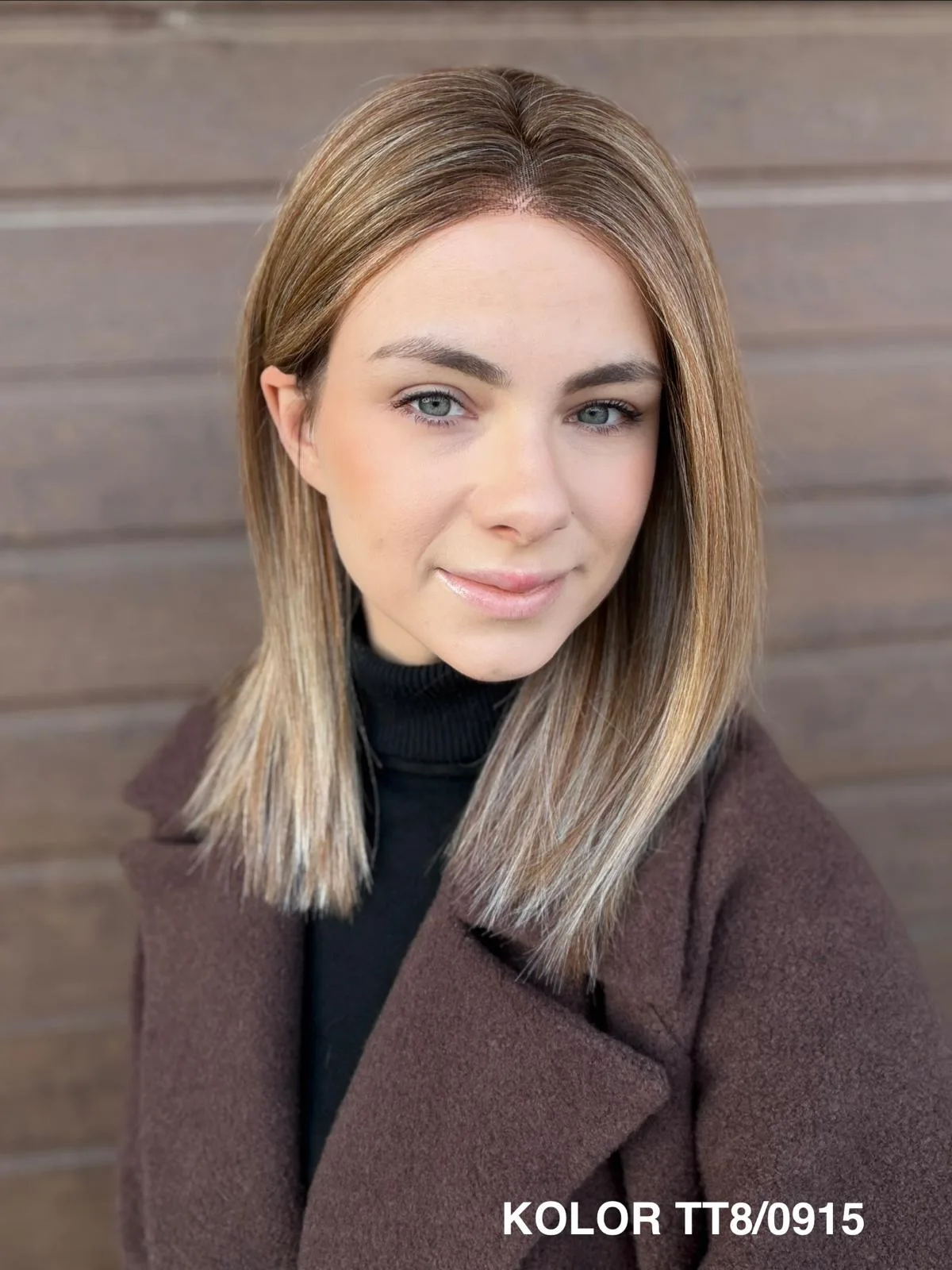 Peruka "Justyna" Mono top, dostępna w kilku kolorach - obrazek 9