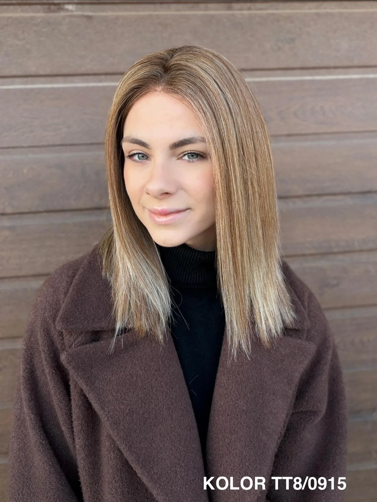 Peruka "Justyna" Mono top, dostępna w kilku kolorach - obrazek 11