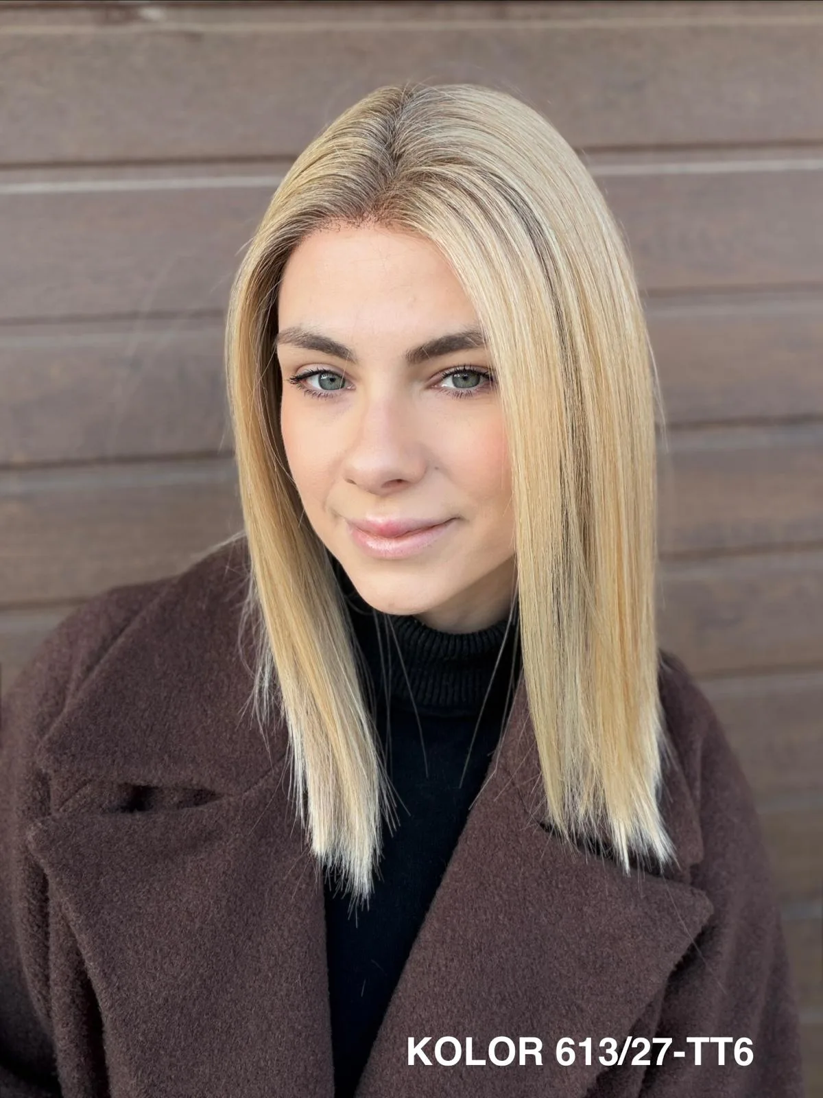 Peruka "Justyna" Mono top, dostępna w kilku kolorach - obrazek 14