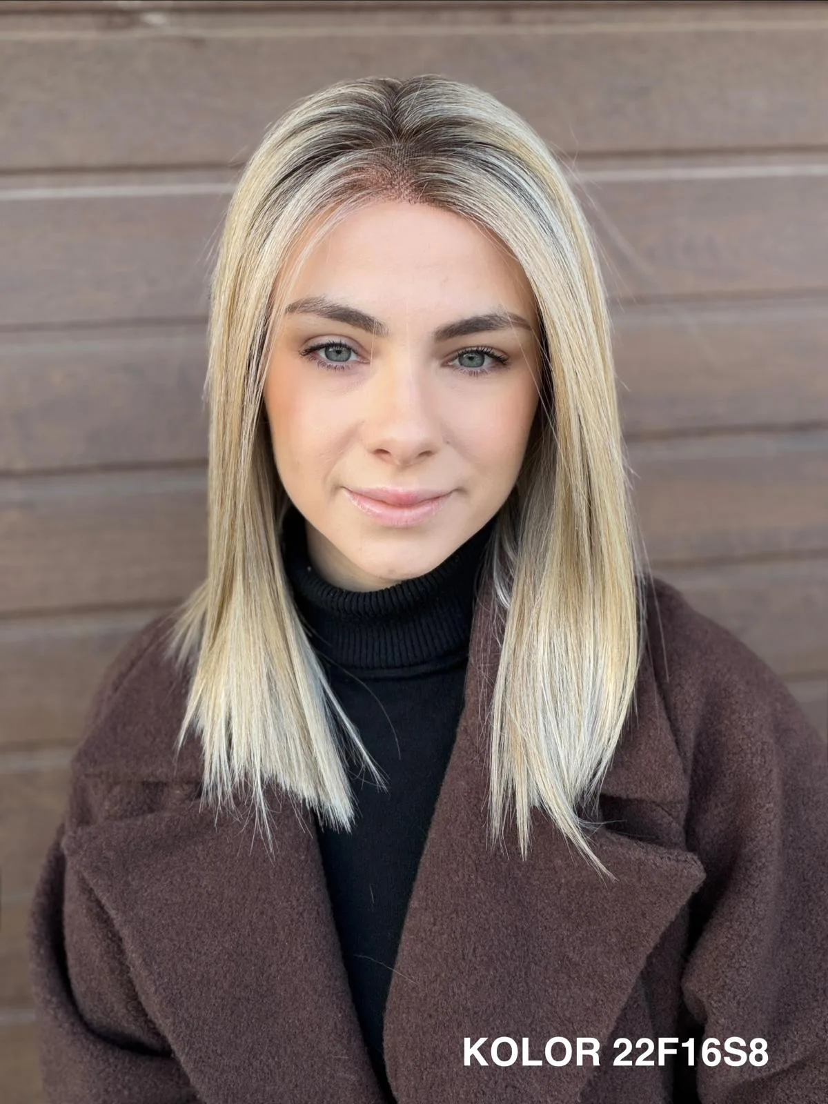 Peruka "Justyna" Mono top, dostępna w kilku kolorach - obrazek 6